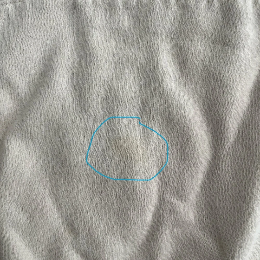 Men’s The North Face Ivory and Blue Hoodie